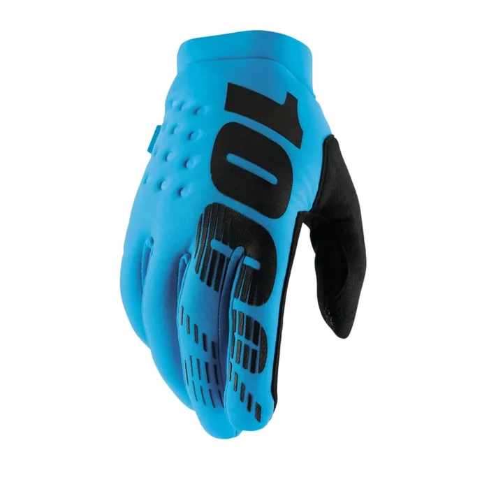 100% Brisker Gloves Turquoise – M