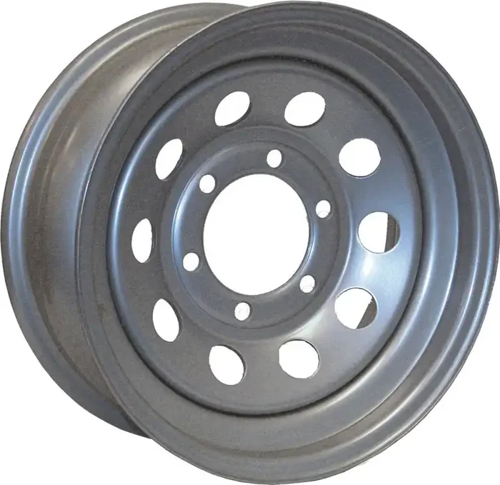 15X6 Mod 5H-4.5 Star Slvr