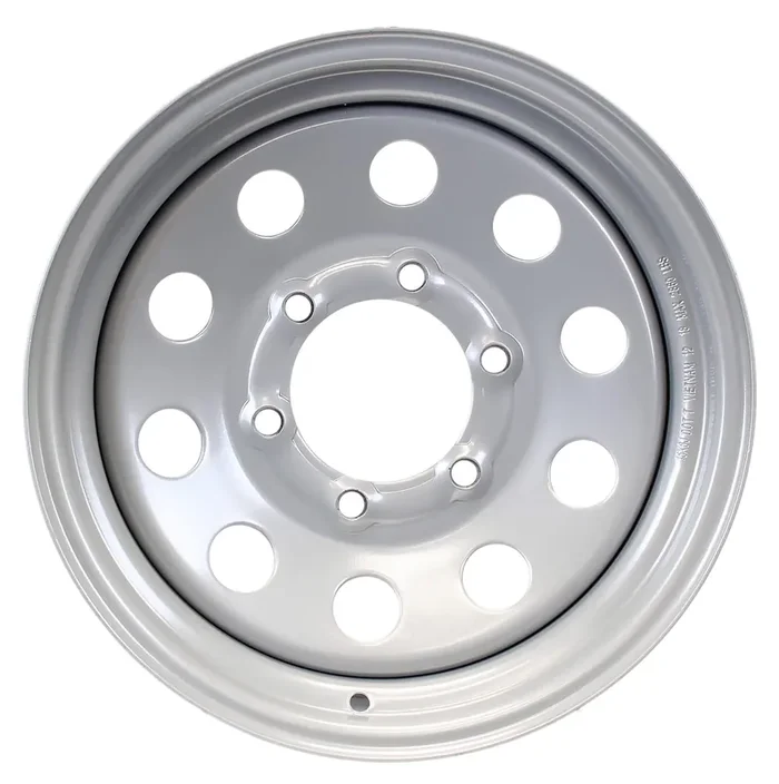 15X6 Mod 6H-5.5 Silver