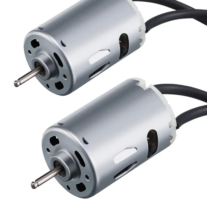 2 Pieces 12V D-Shaft Rv Vent Motor, Camper Exhaust Fan Motor, Compatible With Heng‘S, Elixir, Ventline, Jensen And Similar 6-Inc