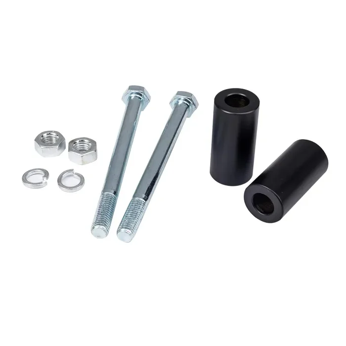2‘‘ Rise Handlebar Risers Extension For Harley Davidson 1‘‘ Handlebars Black Motorcycle Spacers Made Of Alloy Steel