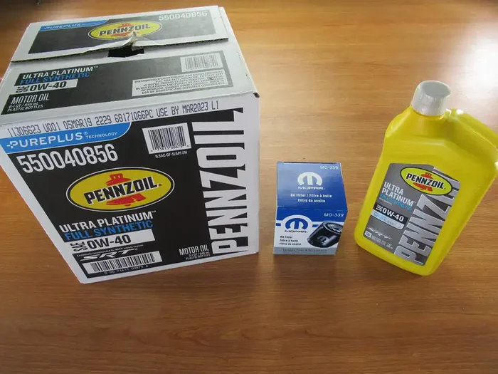 2014-2019 Dodge Ram 2500-5500 6.4L Hemi Full Synthetic Oil Change Kit Mopar Oem