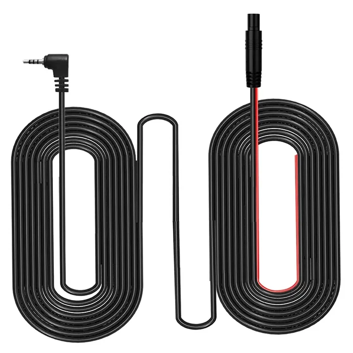 4 Pin Dash Cam Cable,23 Ft 2.5Mm Male To 4 Pin Backup Camera Cord,Dash Cam Rear View Camera Ultra Long Cable With Reverse Trigge