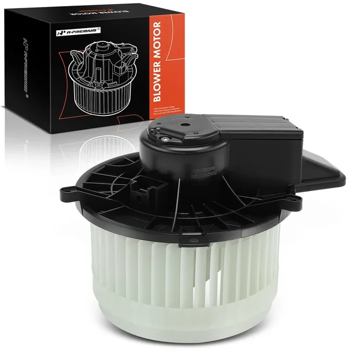 A-Premium Hvac Heater Blower Motor Compatible With Jeep, Dodge, Chrysler Vehicles – Grand Cherokee, Durango 2011-2021, Grand Caravan 2008-2020, Town & Country 2008-2016 – Front Side