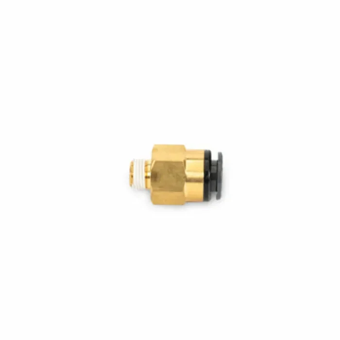 AccuAir Suspension 3/8inch DOT/PTC – 1/8inch NPT Straight Fitting AA-3654