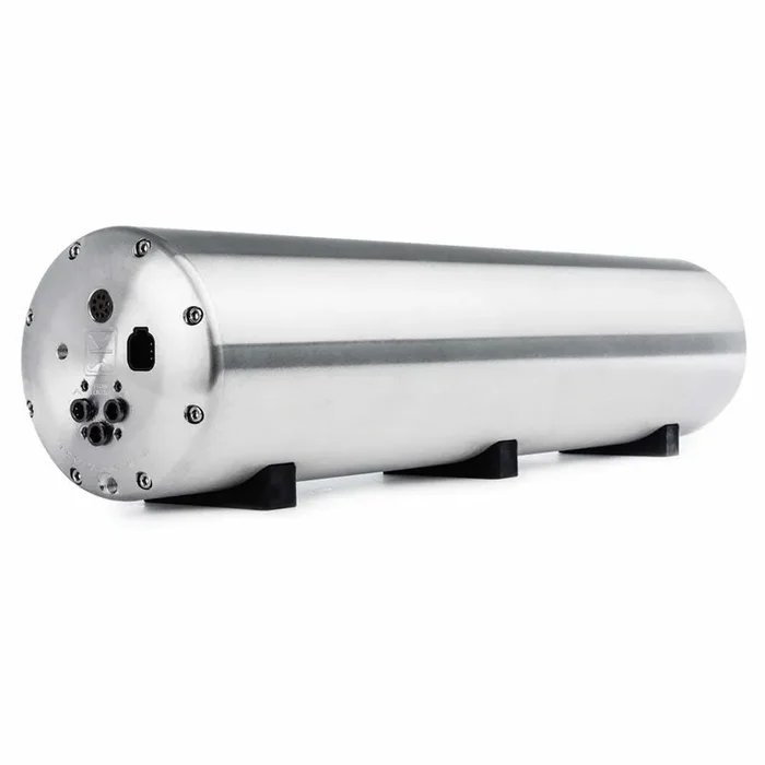 AccuAir Suspension ENDO Valve-Tank – 4-Corner 5-gal Bolted Alum Air Tank w/ Raw Finish AA-3642