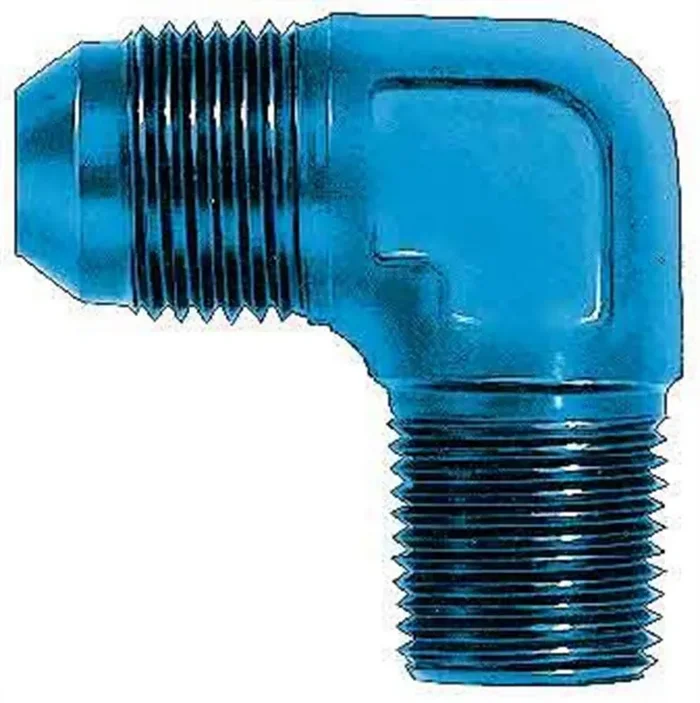 Aeroquip Fbm2037 Size (8) 90 Aluminum Flare With 3/8‘‘ Pipe
