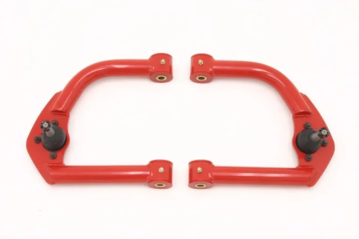 BMR AA001R Red A-Arms, Upper, DOM, Non-Adjustable, Polyurethane Bushings 4th Gen F-Body 1993 – 2002 Chevrolet, Pontiac