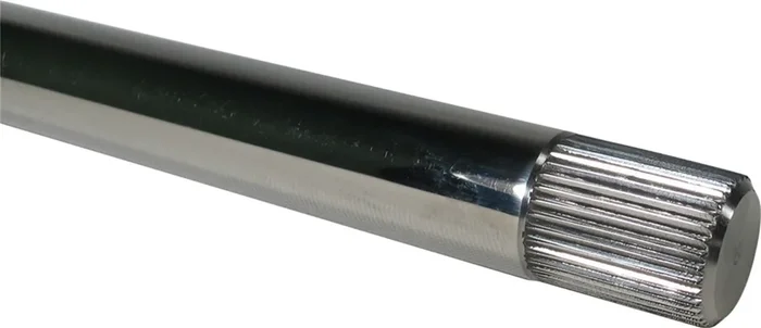 Borgeson Steering Shaft 3/4-36 Splined Polished Stainless11.75in. Long 7/8 Spline Leng 429273