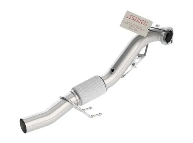 Borla 2016-2017 Focus RS 3″ Offroad Downpipe (Not Cat) – 60631
