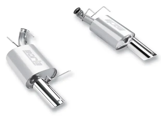 Borla Axle-Back Exhaust System – Atak(R) – Stainless Steel Tips (2011-2012 Mustang) – 11791
