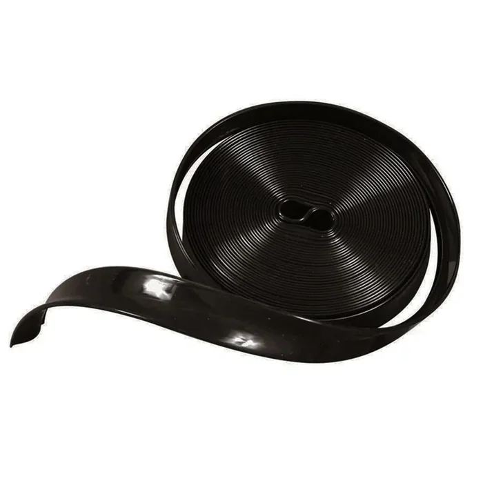 Camco Heavy Duty Vinyl 1 Inch X 100 Feet Trim Molding Insert Replacement For Recreational Vehicles, Campers, And Travel Trailers, Black