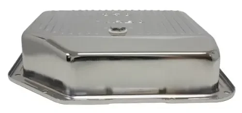 Compatible/Replacement For Chevy/Gm Turbo Th-350 Steel Transmission Pan (Deep Sump) – Chrome