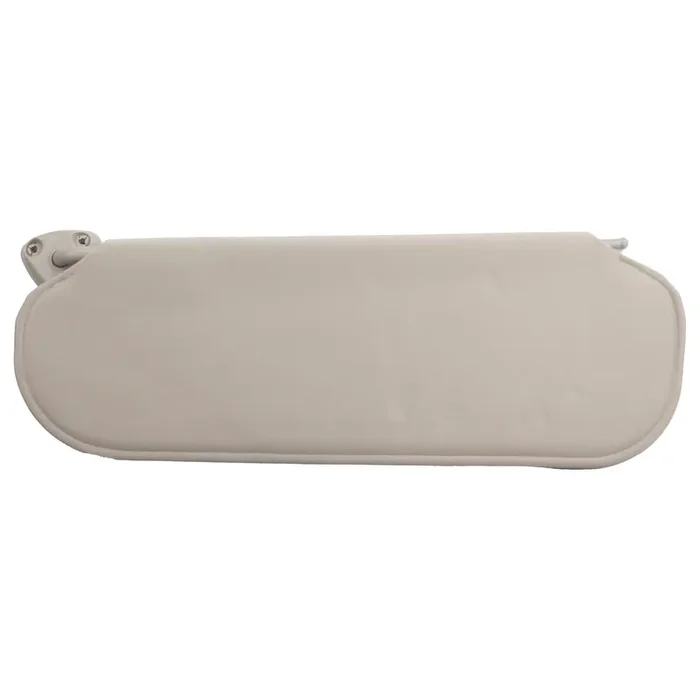 Dasbecan Gray Left Driver Side Sun Visor Compatible With Chevrolet Express Gmc Savana 1500 2500 3500 4500 1999-2019 Replaces 84