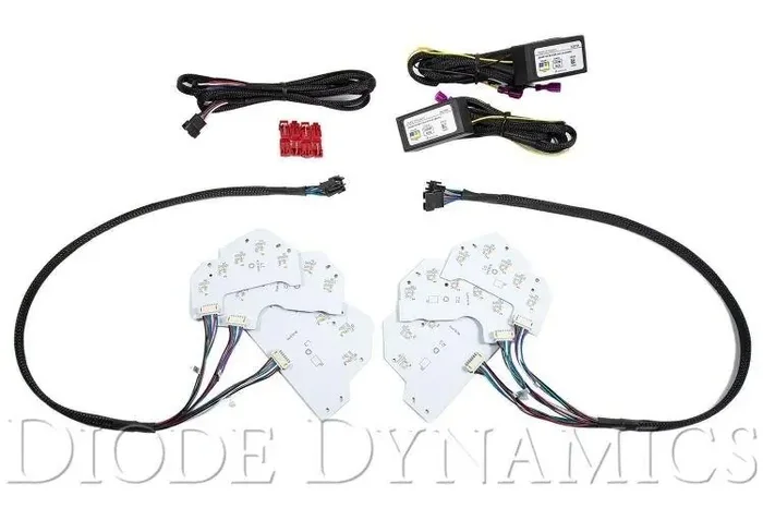Diode Dynamics 2018-2023 Ford Mustang Multicolor DRL LED Boards (USDM)