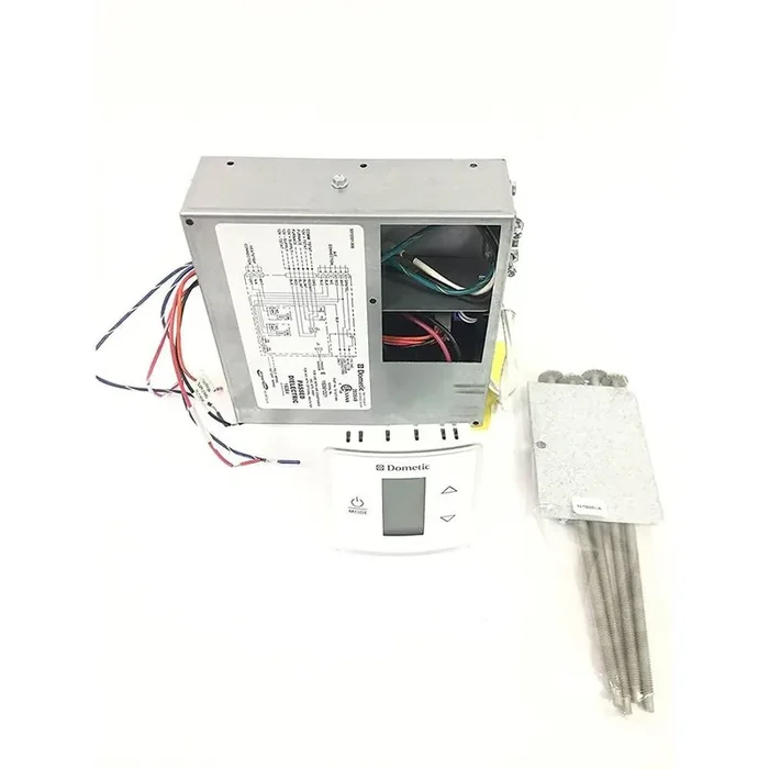 Dometic 3316232.700 Ct Single Zone Thermostat With Control Kit (Cool/Furnace/Heat Strip) – White
