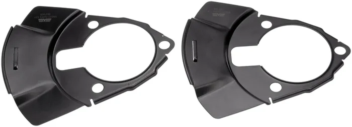 Dorman 924-236 Front Brake Dust Shield – 1 Pair Compatible With Select Cadillac / Chevrolet / Gmc Models