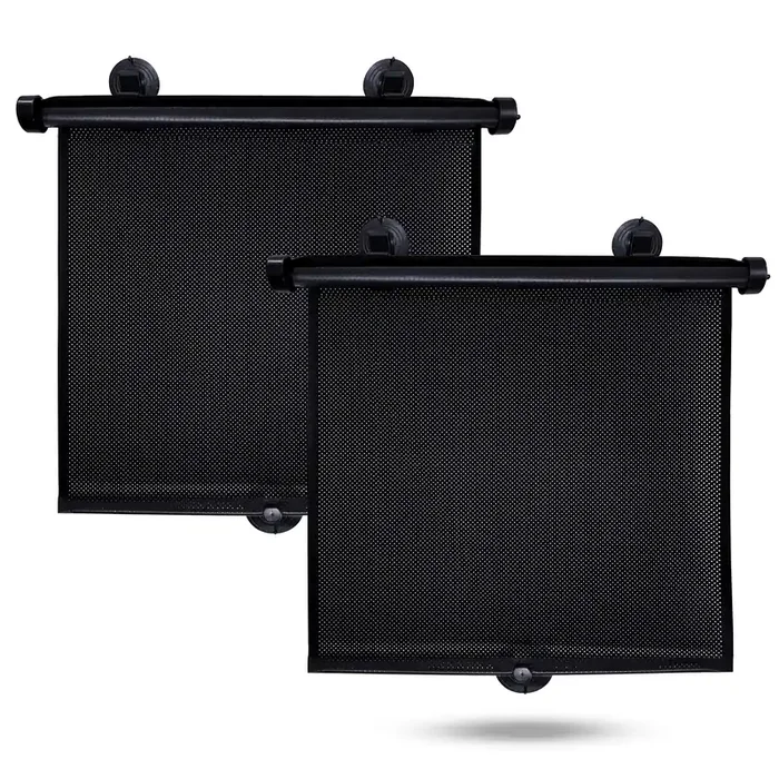 Econour Car Window Shades For Windows (2 Pack) Uv Protection & Glare Reduction Sun Shades – Large Size 18‘‘ X 20‘‘ For Full Or