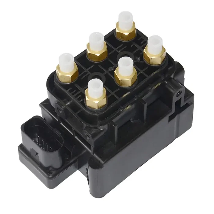 Ensun 68087233Aa Air Suspension Control Valve Block Air Supply For 2011-2019 Grand Cherokee Wk2, 2004-2015 Vw Touareg, 2011-2015