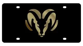 Eurosport Daytona – Compatible With Dodge Ram Logo License Plate
