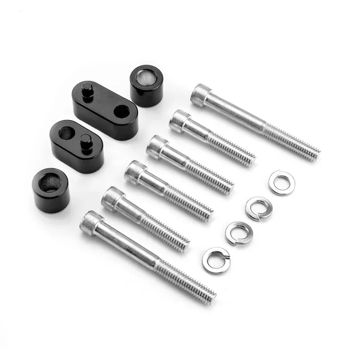 Floorboard 3/4‘‘ Extension Spacer Kit Compatible With 2009-2024 Harley Touring Electra Glide Flht Road King Flhr Street Glide Flhx Road Glide Fltr, 2009-2013 Fl Trikes