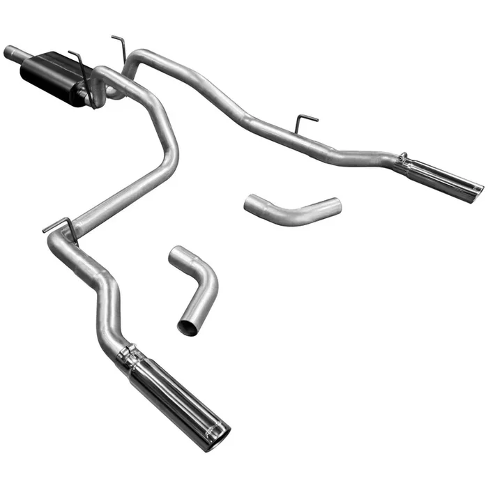 Flowmaster Cat-back System – Dual Rear/Side Exit – American Thunder – Moderate Sound