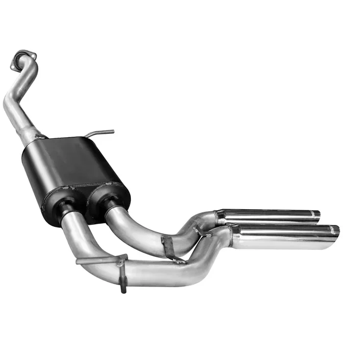 Flowmaster Cat-back System – Dual Same Side Exit – American Thunder – Aggressive Sound