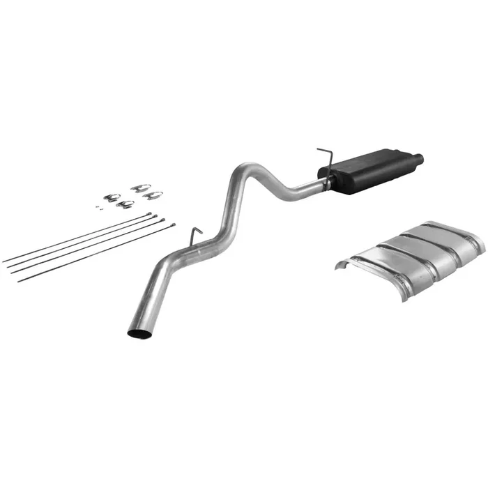 Flowmaster Cat-back System – Single Side Exit – American Thunder – Moderate Sound