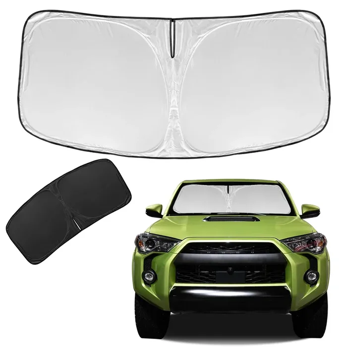 For Toyota 4Runner 2010-2023 2024 Sun Shade Sunshade Windshield Cover – 4 Layers Front Window Shade For 4-Runner Custom Fit Sun