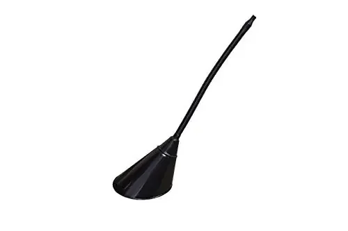 Funnel King 94492 2 Qt Transmission Funnel W/Flex Spout & Screen – Painted Black, Multicolor