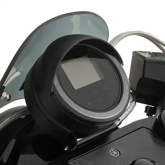 Genuine Yamaha Accessories Speedometer Visor (Black) Compatible With 14-18 Yamaha Bolt