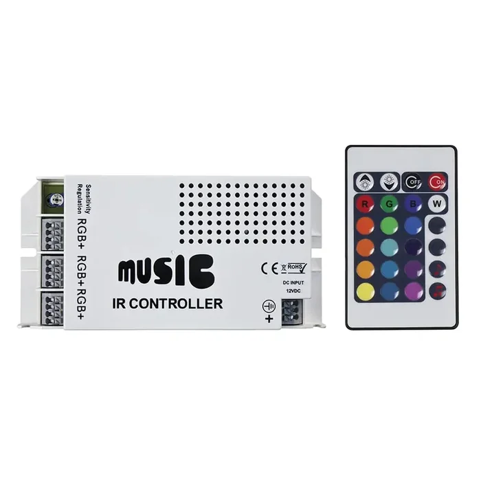 Heise – Sound Activated Controller For 5Mrgb-1 Ea (He-Rgbsac-1)