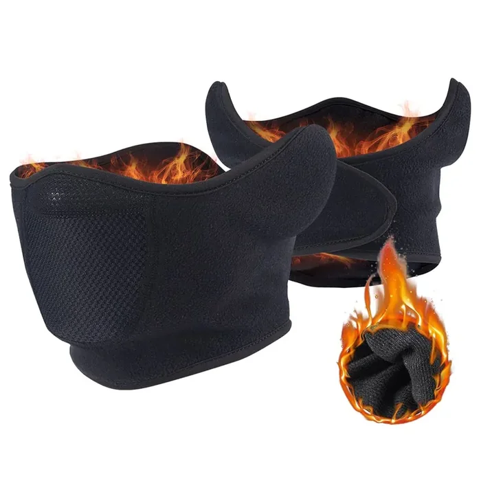 Herobiker Neck Gaiter Motorcycle Face Mask Half Masks Windproof Balaclava Protective Keep Warm Shield For Running Skiing Snowboarding Motorcycle Riding & Other Sports Men & Women
