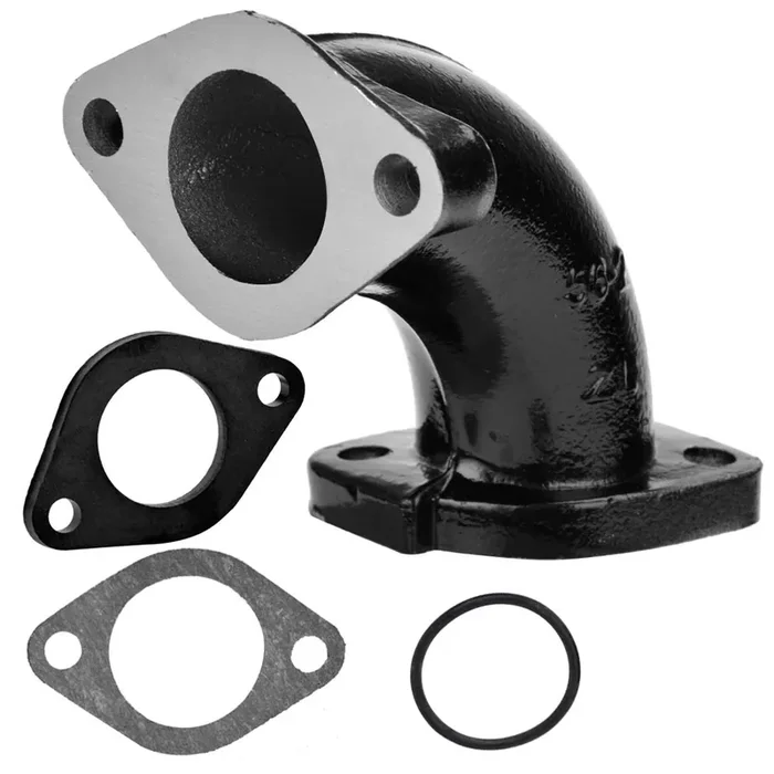 Hiaors Intake Manifold 56-2 Inlet Gasket 26Mm For Vm22 26Mm Carburetor Tao Tao Zongshen Lifan Yx Apollo 125Cc 140Cc Engine Thumpstar Atomic Pit Dirt Bike Black