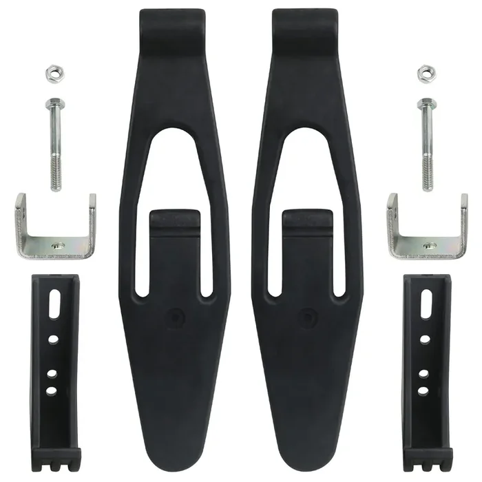 Hood Latch Strap With Catch Bracket Kit 2 Pack Compatible With Kenworth T300 T600 T800 W900, Peterbilt 357 367 377 378 379 388 3