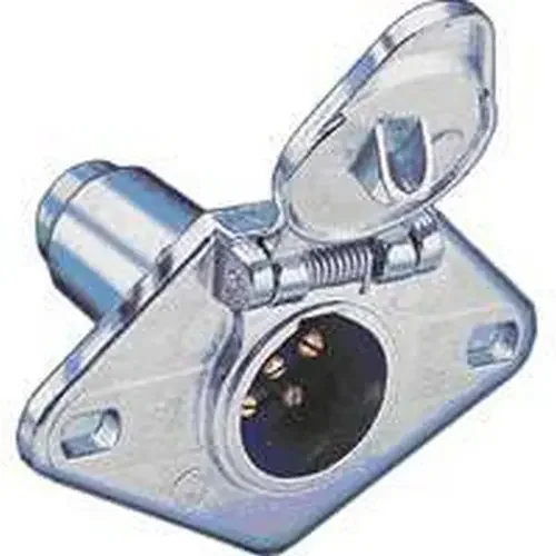 Hoppy Round Car End Connector 6 Pole 6 – 12 V, 8 A