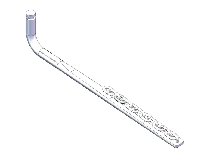 Husky Towing 31520 501-800 Sprg Bar Assy W/Chain