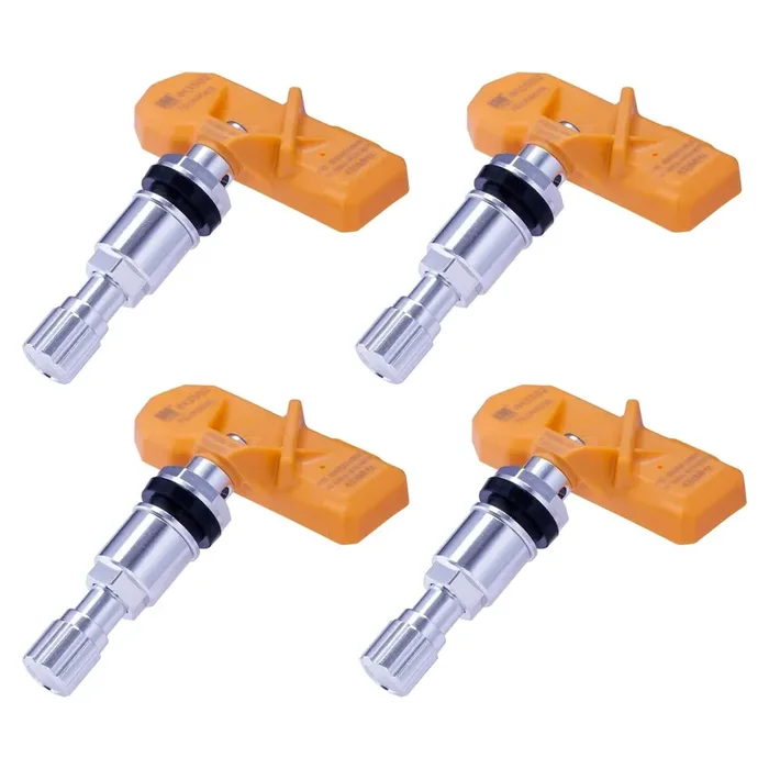 Im1001 Tpms Sensor 315Mhz – Aluminum Stem Tire Pressure Sensors – Pre-Programmed Tire Sensor For Cars – Ready To Install Tpms Sensors Compatible For Chrysler, Dodge, Chevrolet, & More – Pack Of 4