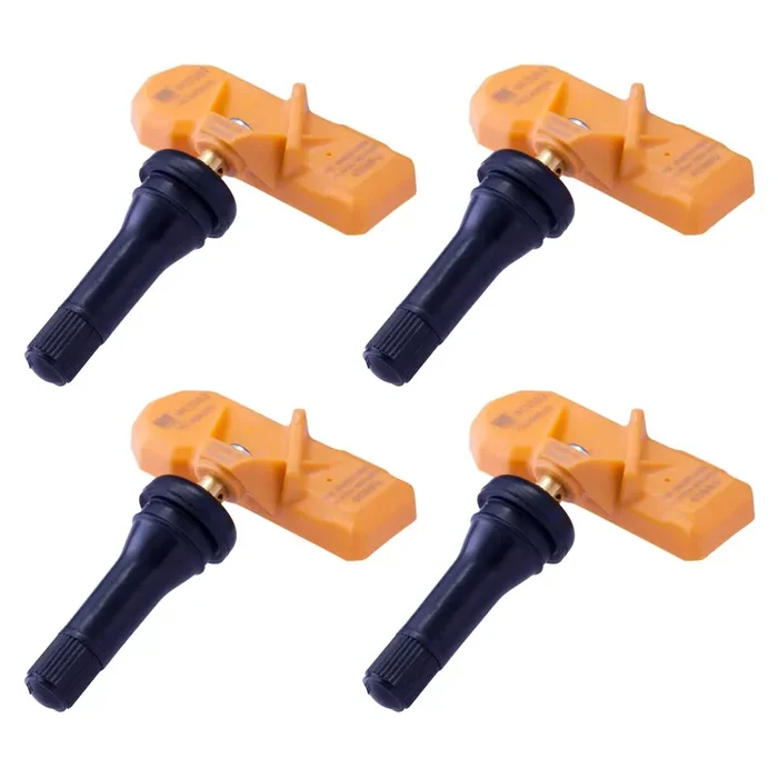 Im1001 Tpms Sensor 315Mhz – Rubber Stem Tire Pressure Sensors – Pre-Programmed Tire Sensor For Cars – Ready To Install Tpms Sensors Compatible For Chrysler, Dodge, Chevrolet, & More – Pack Of 4