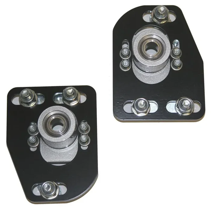 J&M 90-93 Mustang Fully Adjustable Caster Camber Plates
