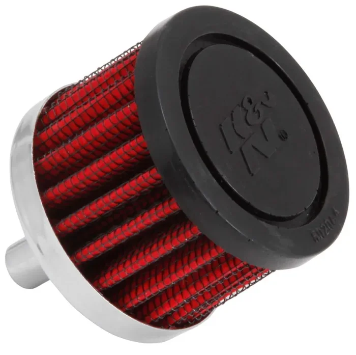 K&N Vent Air Filter/ Breather High Performance, Premium, Washable, Replacement Engine Filter Filter Height 1.5 In, Flange Len