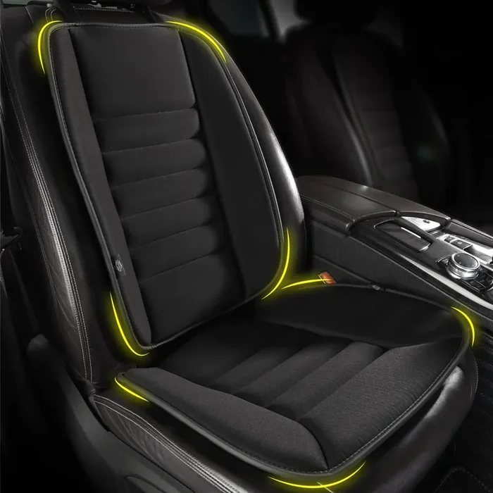 Kingphenix Car Seat Cushion With Back Support Pillow Enhanced Comfort Memory Foam Design For Pain Relief, Ideal For Drivers And
