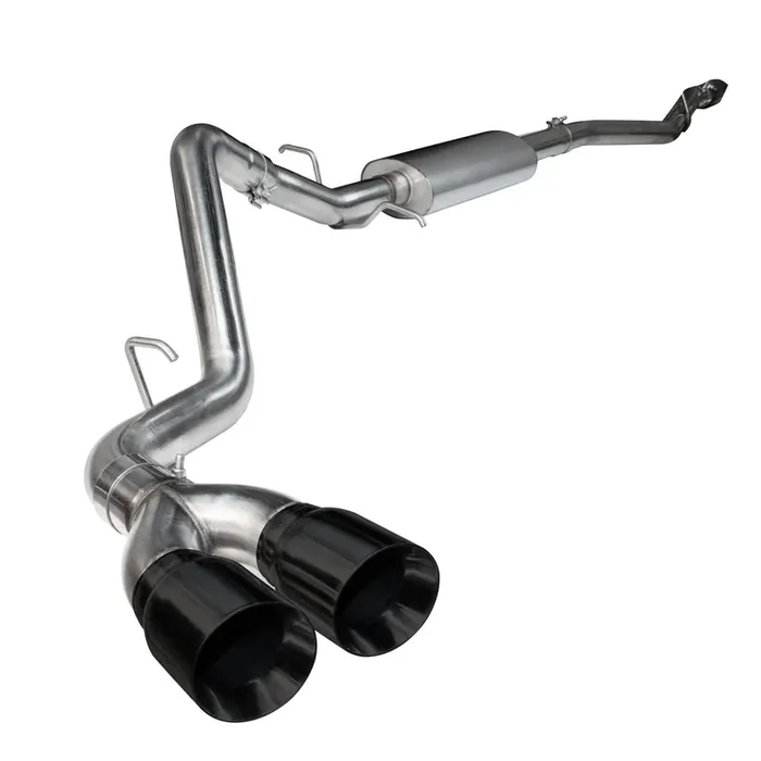 Kooks 3″ SS Cat-Back Exhaust w/Black Tips. 2018-2020 F150 5.0L 4V. Connects to OEM. – 13614060