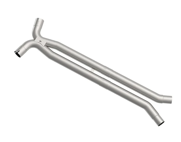 Kooks 3″ x 2 3/4″(OEM) Stainless Resonator Delete X-Pipe (2020+ Shelby GT500 5.2L) – 11563100