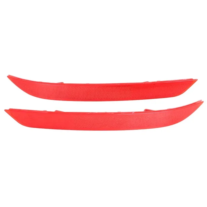 Labwork 2 Pieces Red Rear Bumper Reflector Driver And Passenger Side Replacement For 2016 2017 Honda Accord 33505T2Aa11 33555T2Aa11 Ho1185111 Ho1184111