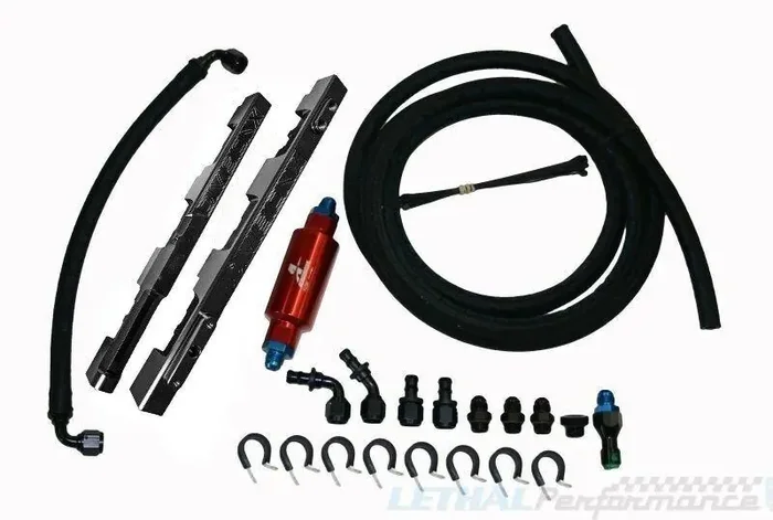 Lethal Performance 03-04 Cobra Fuel Line Upgrade w/Fuel Rails