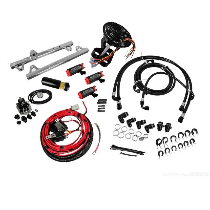Lethal Performance 05-2010 Mustang GT 1600rwhp Triple Pump Return Style Fuel System