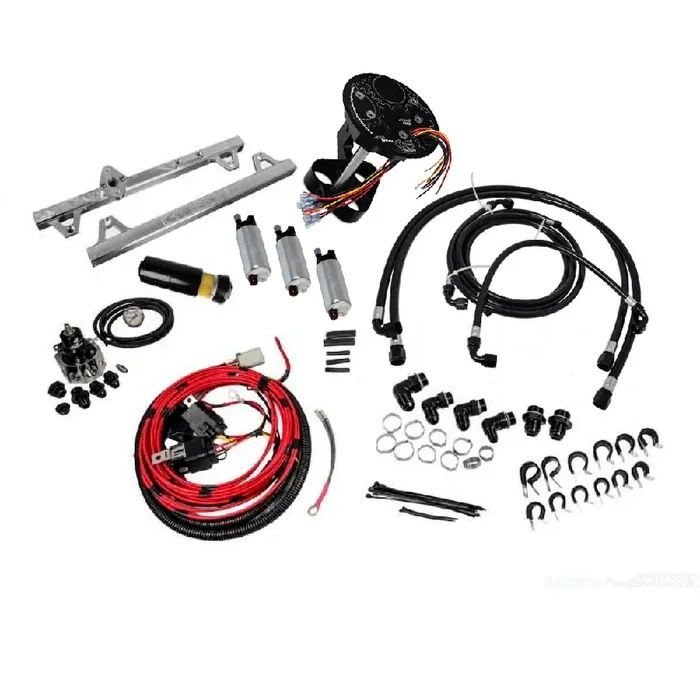 Lethal Performance 05-2010 Mustang GT 1800rwhp Triple Pump Return Style Fuel System