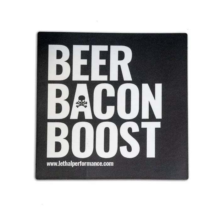 Lethal Performance “Beer Bacon Boost” Sticker