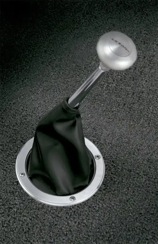 Lokar 70-Bhrb Billet Round Shifter Boot Ring With Boot